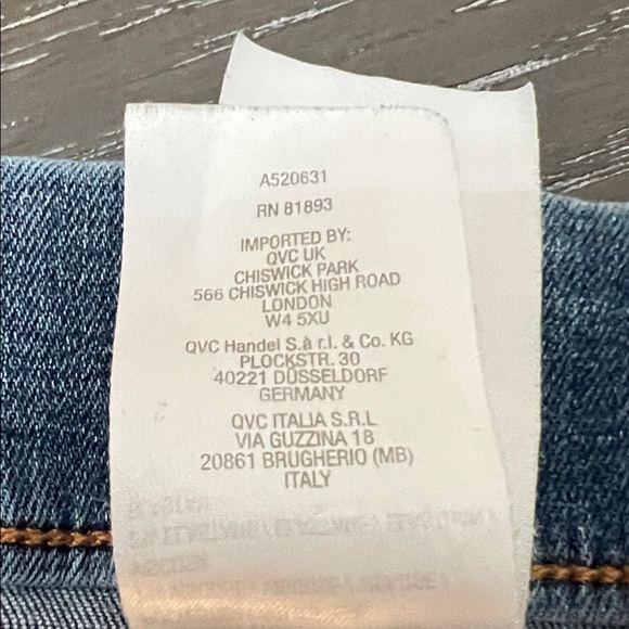 Denim & Co Canyon Retreat Regular Easy Stretch Straight Leg Women's Jeans - Picture 12 of 12